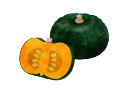 half ofのイラスト